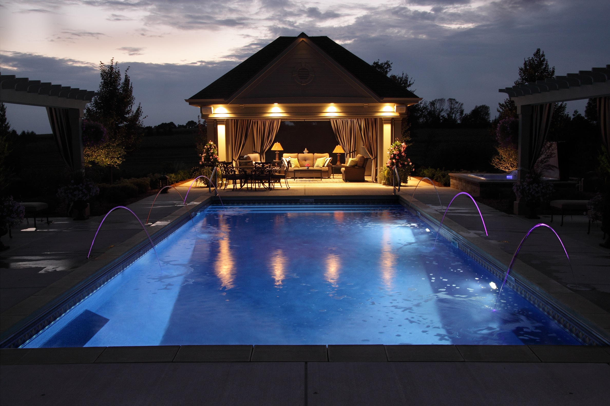 Pool house cabana Specialty projects, pool house cabana